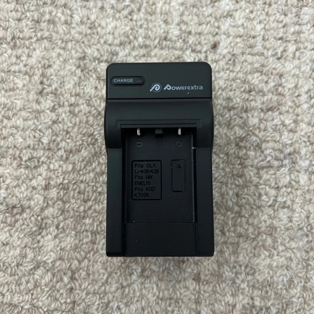 Camera battery charger